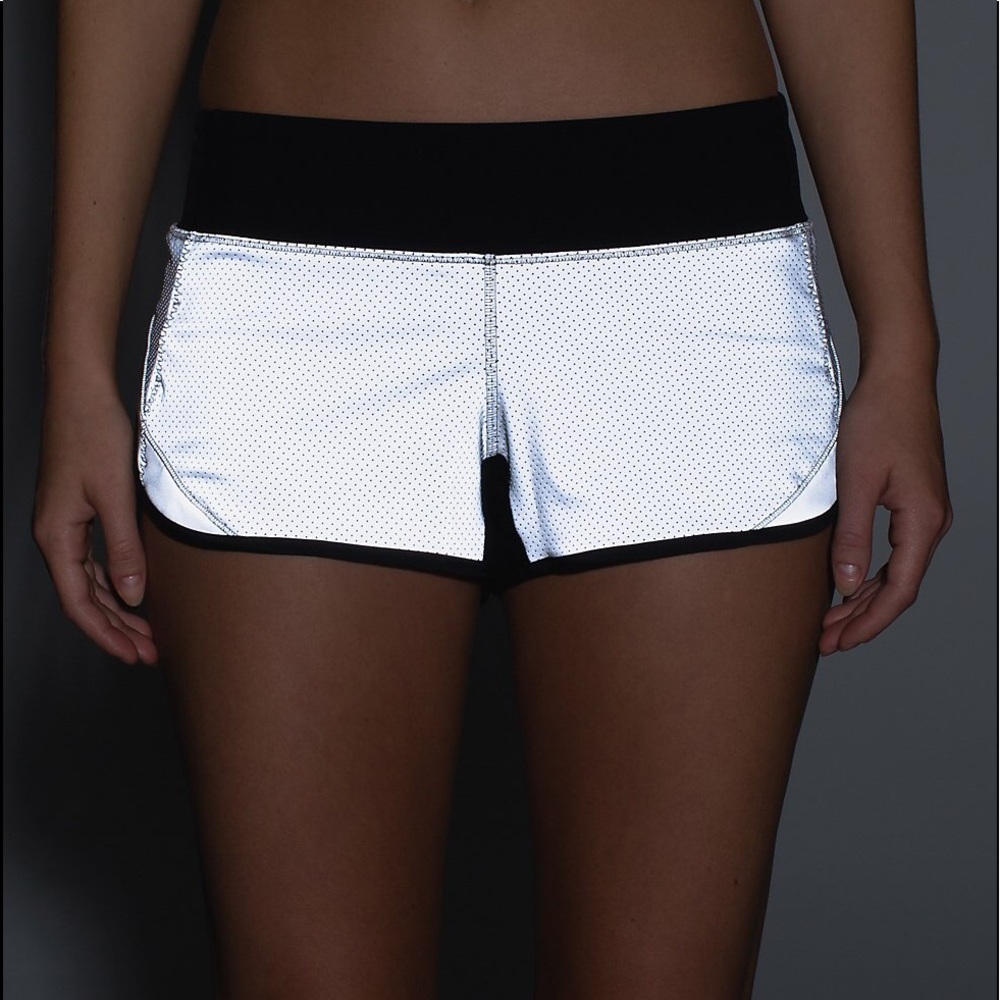 Reflective Lululemon Speed Up Shorts